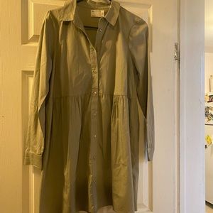 Brand new ASOS button down midi dress